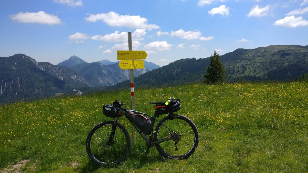 Bikepacking di passaggio in Austria