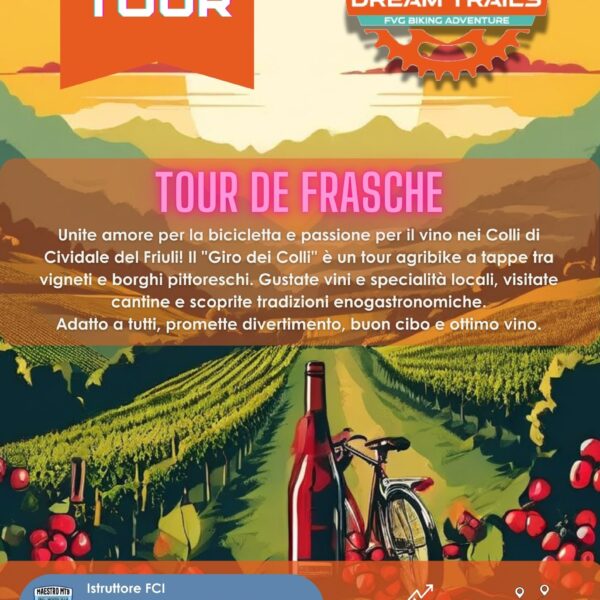 Bike tour nei Colli Cividalesi