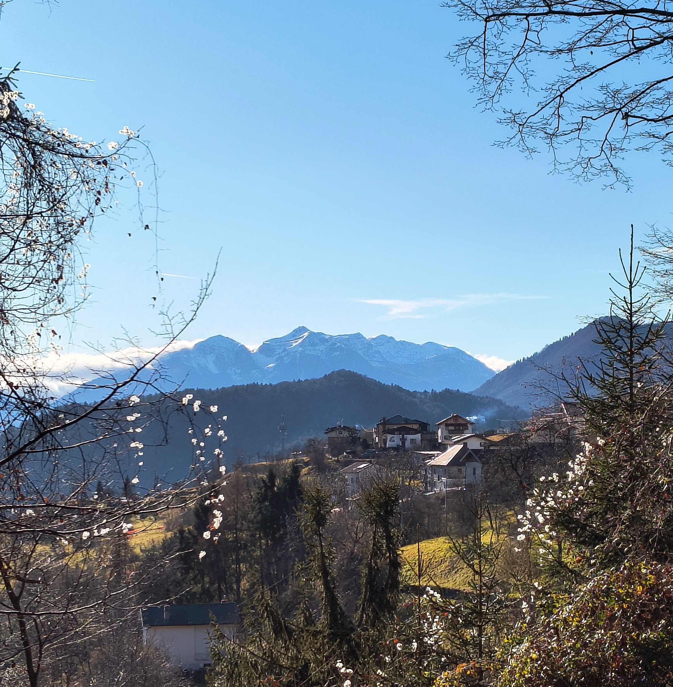 Cabia vista dal sentiero per Rivalpo
